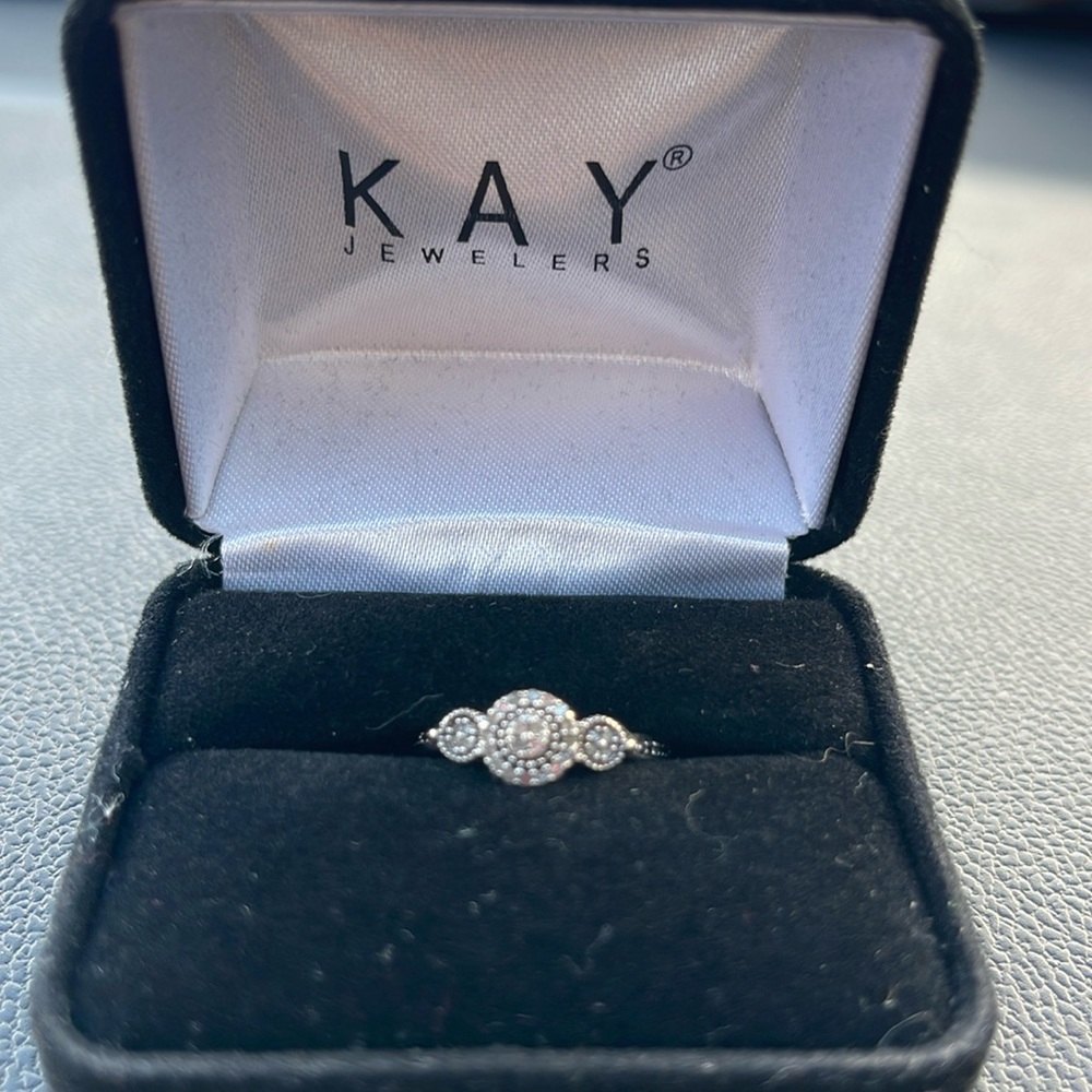 Size 6 silver ring